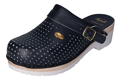 Scholl Clog Supercomfort, Zoccoli Sanitari Medicali, Unisex - Adulto, Blue Navy, 40 Eu