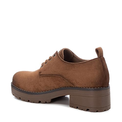 Refresh 170999, Scarpe Con Lacci Donna, Cammello, 38 Eu