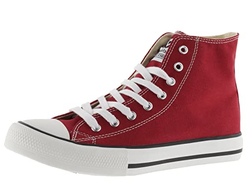 Victoria 106500-Kids Stivaletto Tribu Tela A Collo Alto Unisex Bambino Carmin 24