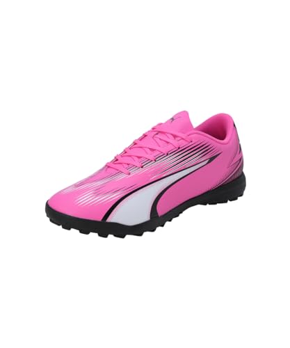 Puma Unisex Adults Ultra Play Tt Soccer Shoes, Poison Pink-Puma White-Puma Black, 44.5 Eu