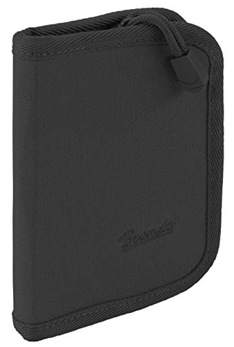Brandit Wallet One, Portafogli Unisex-Adulto, Nero, Taglia Unica