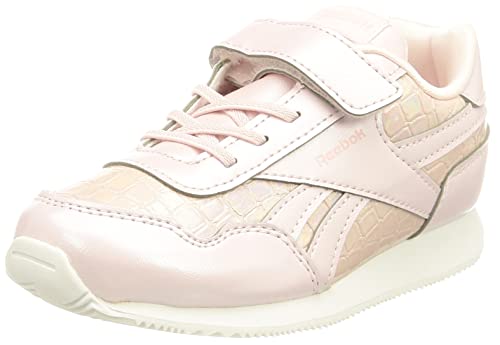 Reebok Royal Cl Jog 3.0 1V, Scarpe Running Bambine E Ragazze, Porcelain Pink/Porcelain Pink/Pink Glow, 19.5 Eu