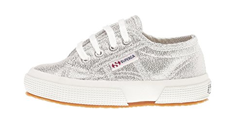 Superga 2750 Lameb, Sneaker, Bambine E Ragazze, Grigio (Grey Silver 031), 19 Eu