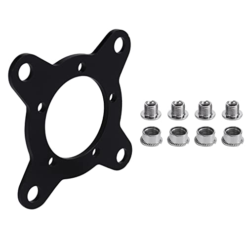 Wobekuy Bicicletta Elettrica 104 Bcd Adattatore Per Corona Spider Per Bafang Mid Drive Motor Parti Nel Alluminio Ad Alta Resistenza