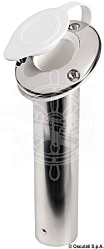 Osculati Portacanne Inox 60° Tappo Bianco