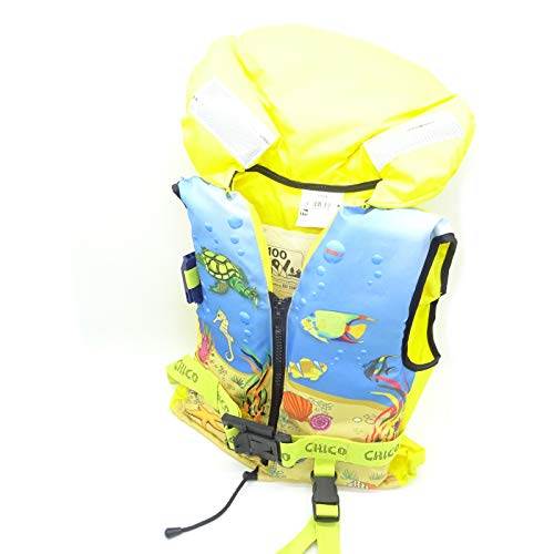 Lalizas Giubbotto Di Salvataggio Unisex Per Bambini, Unisex Per Bambini, 72069, Giallo/Blu, 3-10 Kg