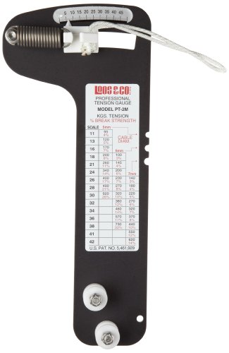 Loos & Co. Indicatore Di Potenza Dei Cavi, Con Sistema Metrico, 620 Kg, 1