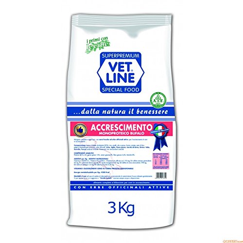 Vet Line Accrescimento Monoproteico Al Bufalo Kg.3