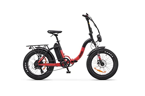 Jeep Phoenix E-Bike Off Road, Foldable, Motore 250W, Freni Idraulici, Batteria 374W, Cambio Shimano 7 Rapporti, Schermo Lcd