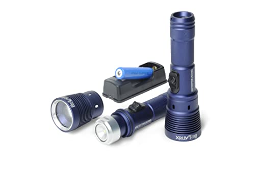 Best Divers Lampada Subacquea Bellatrix Up, Blu,