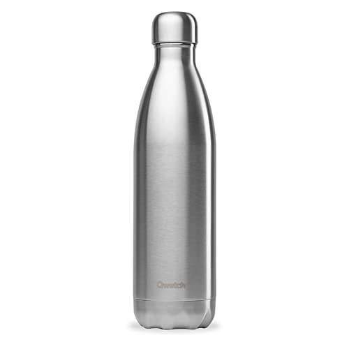 Bottiglia Isotermica-Qwetch - Bottiglia Isolata Acciaio Inox Originals - Acciaio - 750Ml - 24H Fredda E 12H Calda - Impermeabile, Senza Bpa E Riutiliz