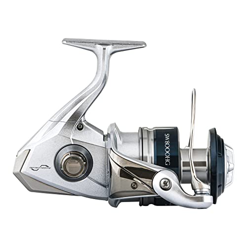 Shimano Moulinet Spinning Saragosa Sw A 8000 Hg - 675G - R.5,6:1 - Retr.107Cm - Bk.12Kg - Srg8000Swahg