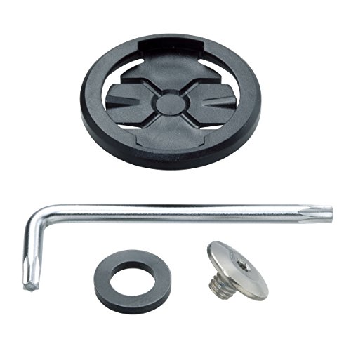 Topeak G-Ear Adapter, For Ridecase Mount To Fit Garmin Cycle Computer Adattatore Ciclismo Unisex Adulto, (Nero), 3.3 X 1.2 Cm / 1.3" X 0.5