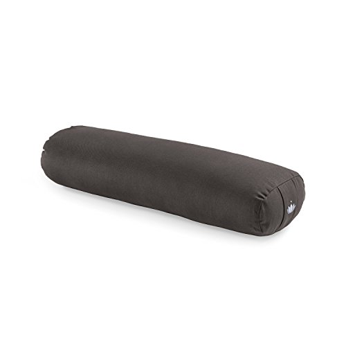 Lotuscrafts Bolster Yoga Rettangolare Per Yin Yoga - Ripieno Di Kapok - Rivestimento In Cotone Lavabile - Cuscino Yoga Bolster - Rullo Per Yoga - Cusc