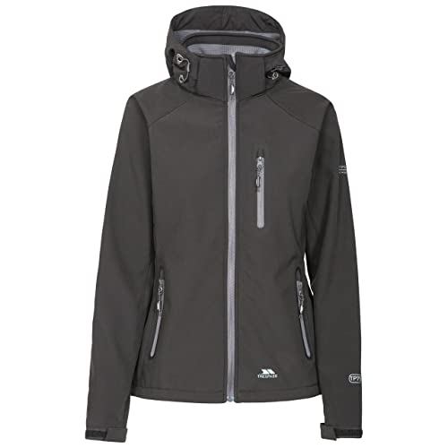 Trespass Tp75 Bela Ii Softshell, Donna, Tp75 Bela Ii, Black, Xl