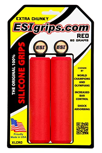 Esi Extra Chunky Grips Red 2015 By Esi