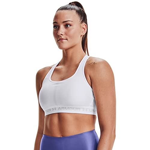 Under Armour Donna Ua Crossback Mid Bra, Reggiseno Sportivo