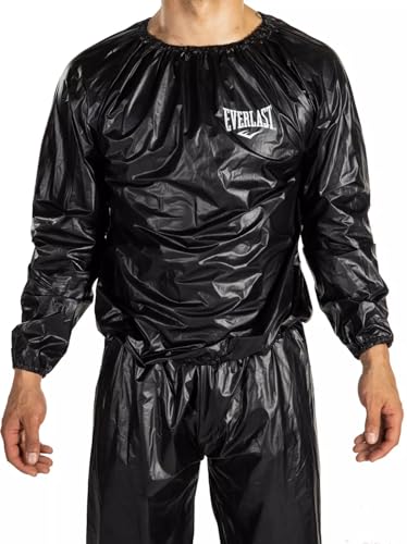 Everlast Tuta Da Sauna, Accessori Sportivi Unisex-Adulto, Nero, Xl-Xxl