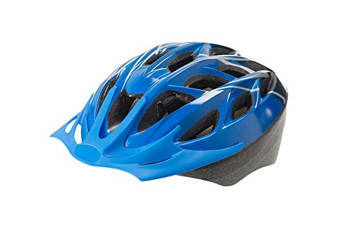 Bonin 8055320651373, Casco Infusion Fs-114 Blu/Nero 52/58 M Unisex Adulto, 58