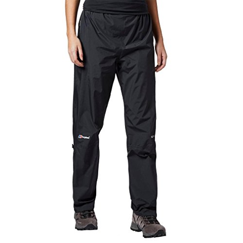 Berghaus Paclite Pantaloni Da Passeggio, Donna, Nero, 44 (31" Gamba)