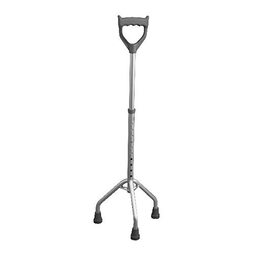 Bastone Per Anziani Tripode Regolabile In Altezza Manico Chiuso Art. Rp721