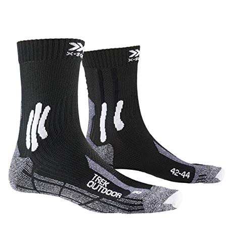 X-Socks Calze Trekking Uomo - Calzini Trekking Donna - Unisex - Calzini Termici, Nero, 45-47