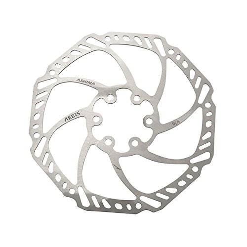 Disco Freno Aro-15 Aegis 180Mm X 120G Argento - 6 Fori