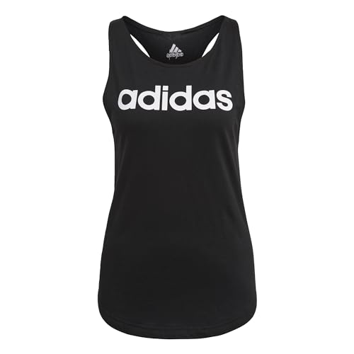 Adidas Essentials Loose Logo Canotta, Black/White, L