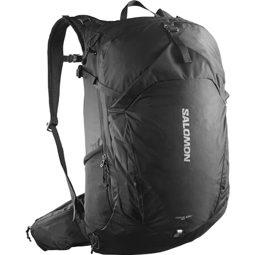 Salomon Trailblazer 30 Zaino 30L Unisex Da Escursionismo, Versatilità, Facilità Di Utilizzo, Comfort E Leggerezza, Nero