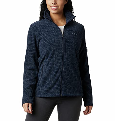Columbia Fast Trek Printed Jkt Giacca In Pile Con Cerniera Intera Per Donna