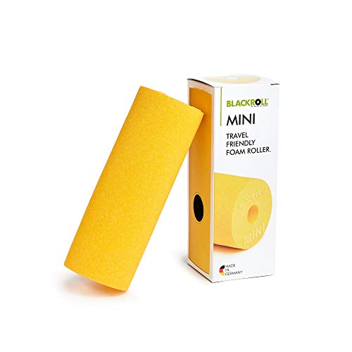 Blackroll® Mini, Rullo Massaggio Muscolare Per Massaggi Mirati, Foam Roller Per Auto-Massaggio Di Diverse Parti Del Corpo, 15 Cm X 5 Cm, Giallo