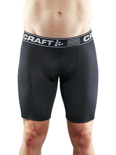 Craft Greatness 1905034-9900-6 - Pantaloncini Da Ciclismo Da Uomo, Taglia M, Colore: Nero/Bianco