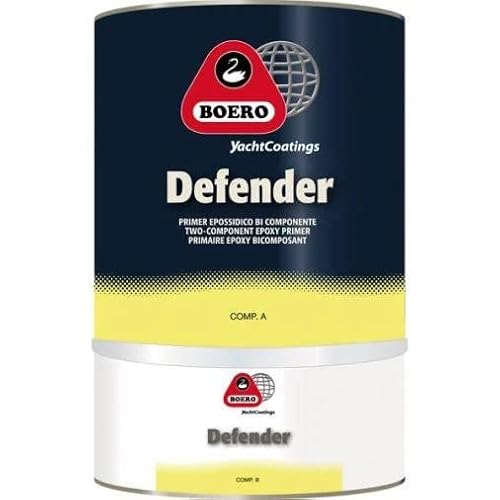 Boero Yachtcoatings Defender Primer Epossidico Bicomponente (A+B) 2,5Lt - (Bianco)