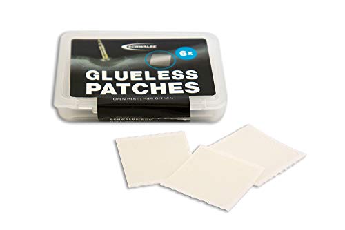 Schwalbe Glueless Patches, Toppe Autoadesive Unisex Adulto, Nero, Taglia Unica