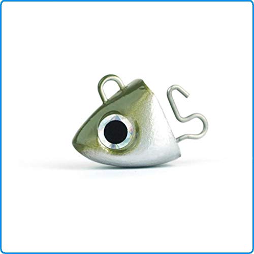 Fiiish Black Minnow Testa Per Esca Da Ricerca, 18 G, Colore: Kaki