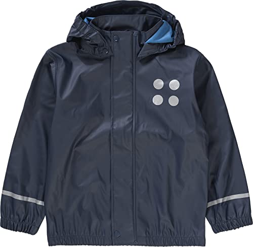 Lego Wear Lego Jonathan 101 Giacca Impermeabile, Bambino, Dark Navy, 122