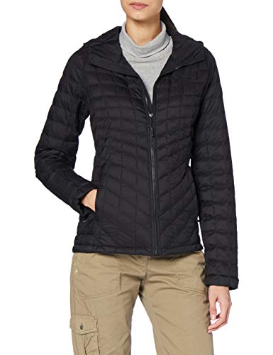 The North Face Thermoball Giacca Con Cappuccio, Tnf Black Matte, Xs
