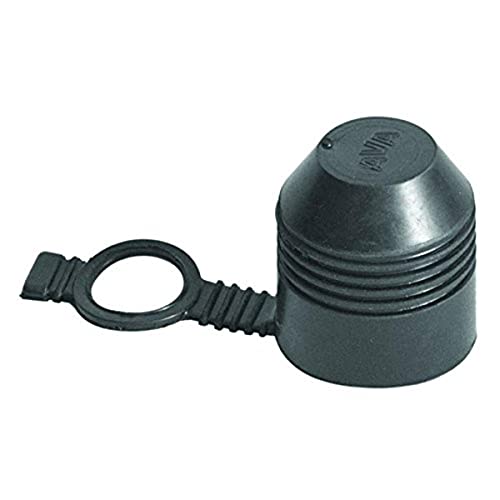 Carpoint 0410108 Kappe Für Anhängerkupplung Mit Ring, Schwarz