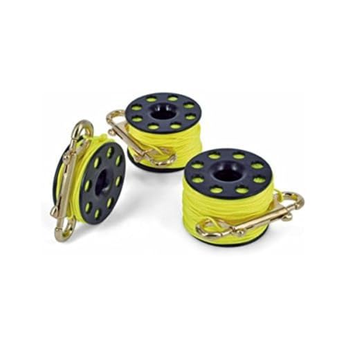 Best Divers Ml0060Yl, Mulinello Subacqueo, Nero/Giallo 15 Metri