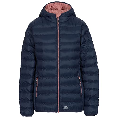Trespass Abigail - Giacca Imbottita Con Cappuccio Da Donna, Donna, Giacca Imbottita Con Cappuccio, Faclcatr0001_Na1Xxs, Marina Militare, Xxs