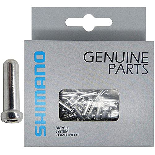 Shimano Tope Terminal Freno 16Mm 100Uds, Accesorios Y Recambios Bicis Unisex-Adulto, Multicolor, Talla Única