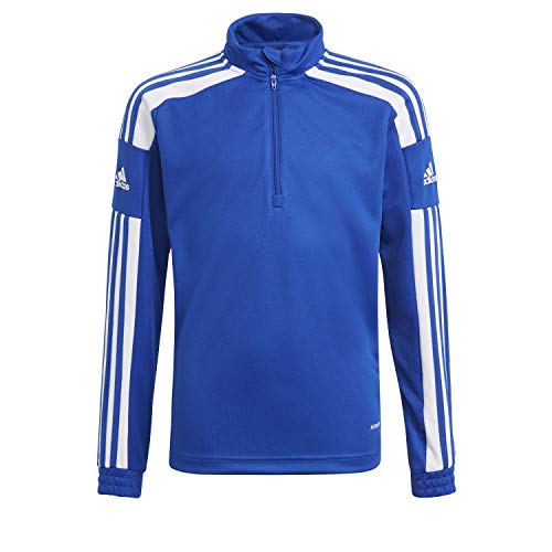 Adidas Squadra 21 Training Track Top, Track Top Unisex - Bambini E Ragazzi, Team Royal Blue/White, 128