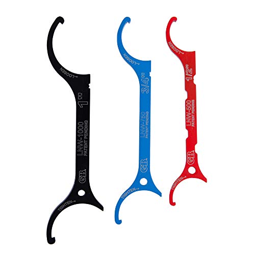 Gardner Bender Lnw-3Pc - Chiave A Controdado Lnw, Colori Assortiti