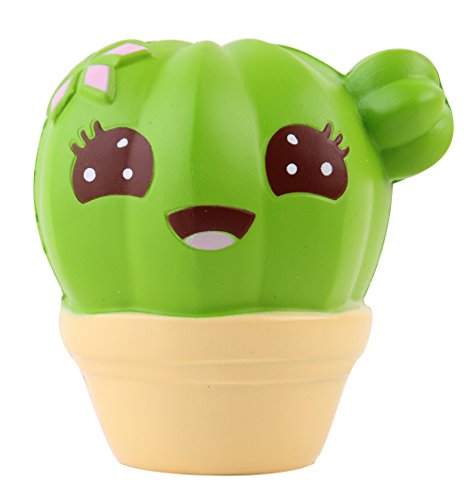 Anboor 4.1 "Squishies Cactus Profumato Jumbo Lento Aumento Kawaii Squishies Giocattolo Di Scarico Di Stress Per La Raccolta Regalo Consegna Casuale
