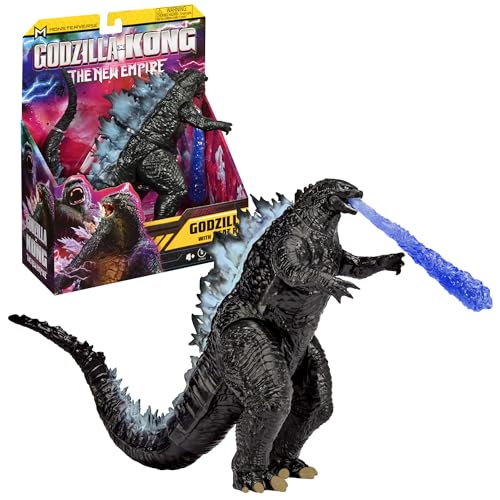 Monsterverse - Godzilla X Kong, Statuetta Snodata, 15 Cm, Modello Casuale, Per Bambini Dai 4 Anni, Mn303 - Modelli Assortiti - 1 Pezzo