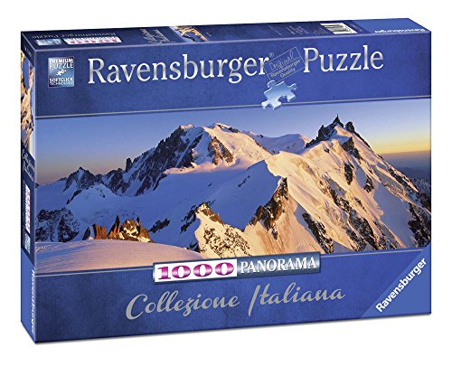 Ravensburger Puzzle, Puzzle 1000 Pezzi, Monte Bianco, Formato Panorama, Puzzle Per Adulti, Collezione Italiana, Puzzle Ravensburger - Stampa Di Alta Q