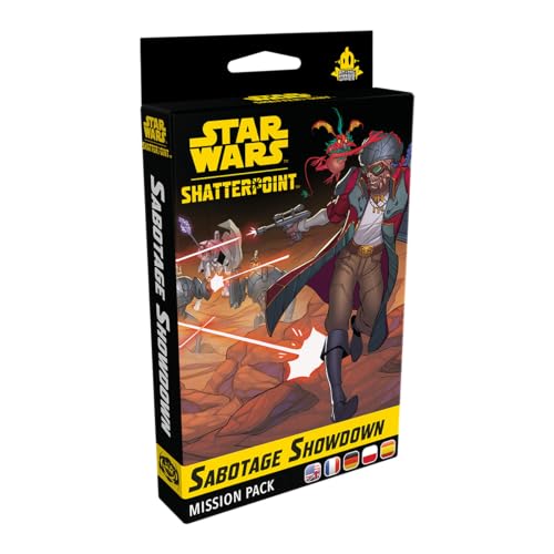 Atomic Mass Games Star Wars Shatterpoint Sabotage Showdown Mission Pack - Gioco Di Miniature Da Tavolo, Gioco Di Strategia Per Bambini E Adulti, Età 1