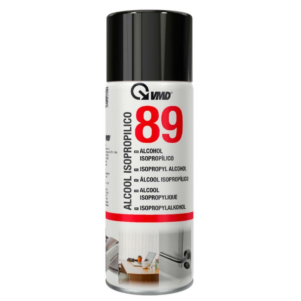 Alcool isopropilico spray 400ml detergente pulitore contatti e superfici C89