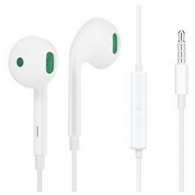 OPPO AURICOLARE STEREO ORIGINALE CUFFIE MICROFONO MH156 ERGONOMIC WHITE 78C4A3A