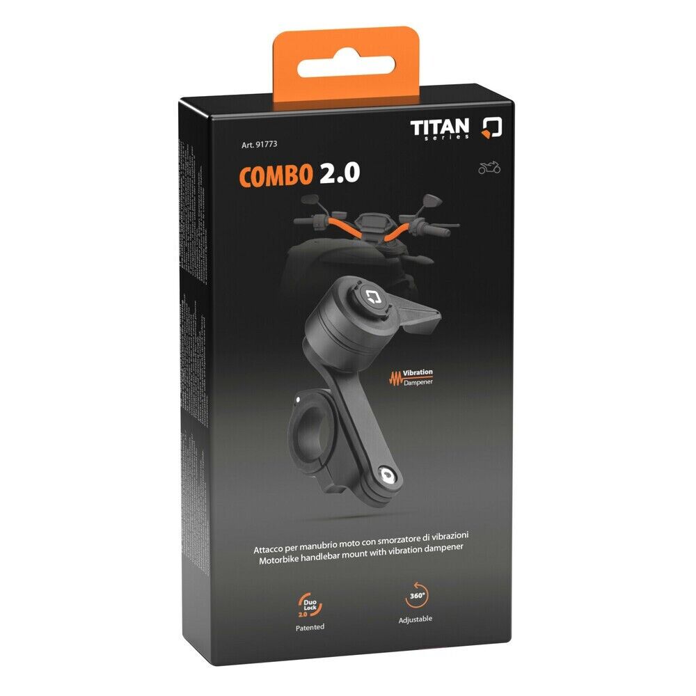 Titan Combo 2.0, supporto ad alta resistenza con attacco per manubrio